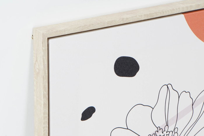 DKD Home Decor Set de 4 Cuadros Lienzo Flor Abstracto 40x50 cm DKD Home Decor Set de 4 Cuadros Lienzo Flor Abstracto 40x50 cm