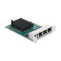 DeLOCK Tarjeta de red PCI Express x1 con 4 puertos Gigabit LAN RJ45 RTL8111F