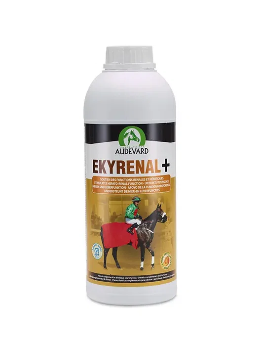 Audevard Ekyrenal Plus 1 L Complemento nutricional para caballos con apoyo de funciones renales y hepáticas