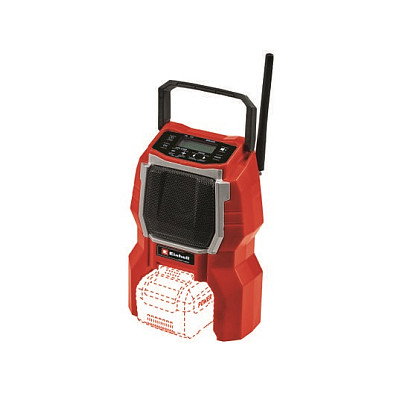 Einhell TC-RA 18 Li BT Radio Portátil Rojo/Negro Einhell TC-RA 18 Li BT Radio Portátil Rojo/Negro