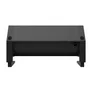 Fellowes Regleta de Sobremesa 100137182 con 2 Tomas y 2 Puertos USB, Negro
