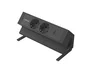 Fellowes Regleta de Sobremesa 100137182 con 2 Tomas y 2 Puertos USB, Negro