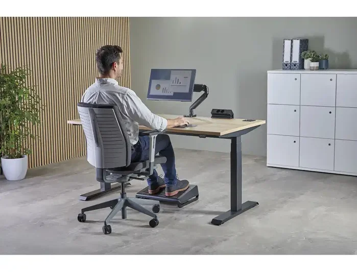 Fellowes Regleta de Sobremesa 100137182 con 2 Tomas y 2 Puertos USB, Negro