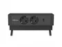 Fellowes Regleta de Sobremesa 100137182 con 2 Tomas y 2 Puertos USB, Negro