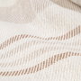 Ixia Colcha de Rayas Beige-Marrón 200 x 260 cm