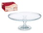 Pasabahce Tartera con Pie de Vidrio Transparente 32x32x12.8 cm (Set de 2)