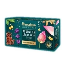 HIMALAYA Jabón Ayurverda Cara-Cuerpo 125Gr con Kanaka Taila para nutrir y proteger la piel