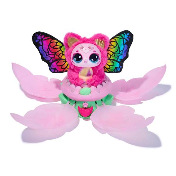 Spin Master Peluche Interactivo Bloomable Kittyfly 25,4x20,32x20,32 cm - Modelos Surtidos