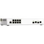 Qnap QSW-M2108R-2C Switch Gestionado L2 2.5G Ethernet PoE Negro