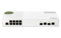 QNAP QSW-M2108R-2C switch Gestionado L2 Gigabit Ethernet (10/100/1000) Energía sobre Ethernet (PoE) Blanco