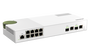 QNAP QSW-M2108R-2C switch Gestionado L2 Gigabit Ethernet (10/100/1000) Energía sobre Ethernet (PoE) Blanco