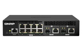 QNAP QSW-M2108R-2C Switch Gestionable de 2,5 GbE y 10 GbE