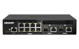 QNAP QSW-M2108R-2C Switch Gestionado L2 con 8 puertos 2.5G y 2 puertos 10G