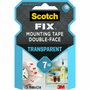 Scotch Cinta de montaje de doble cara transparente 19 mm x 1,5 m