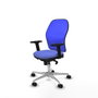PIQUERAS Y CRESPO Silla de oficina Jorquera azul claro y azul