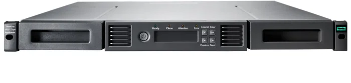 HP Enterprise MSL 1/8 Tape Autoloader con unidad LTO-8 SAS y 5 cartuchos LTO-8 30TB