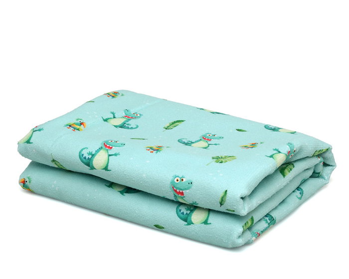 KioKids Toalla Playa Microfibra Cocodrilo Verde 75x150cm