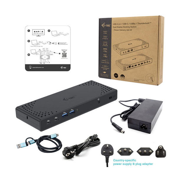 Dockstation i-Tec CADUA4KDOCKPDL2