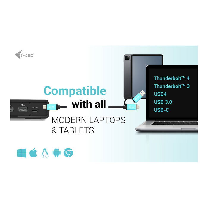 Dockstation i-Tec CADUA4KDOCKPDL2