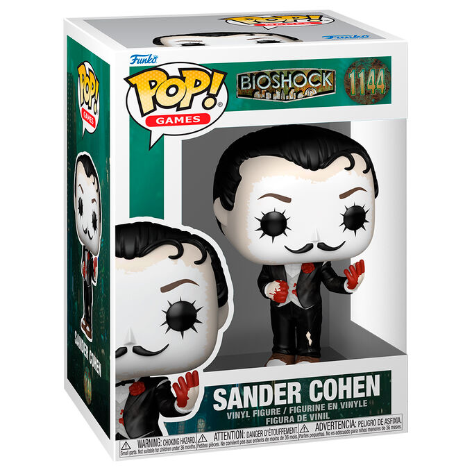 Funko POP! Bioshock Sander Cohen Figura de Vinilo