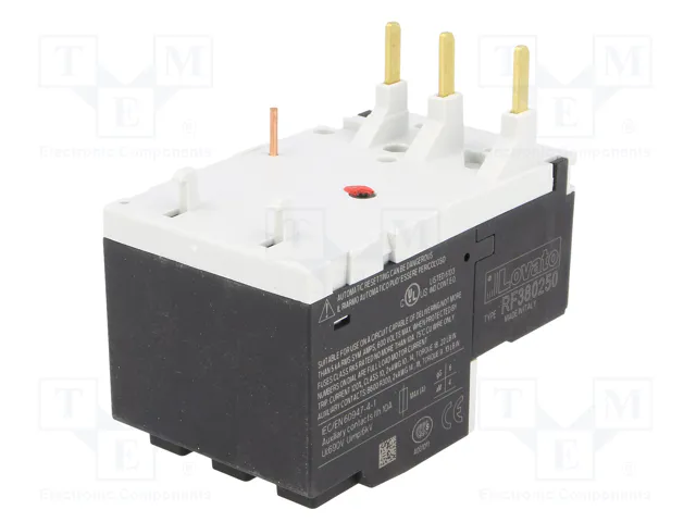 LOVATO ELECTRIC Relé térmico RF38 1,6÷2,5A