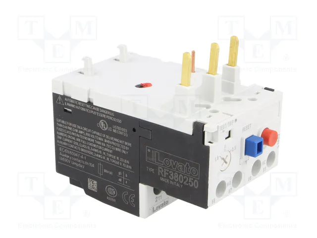 LOVATO ELECTRIC Relé térmico RF38 1,6÷2,5A