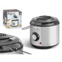 Argon Freidora Redonda de Acero 950W 1000ML