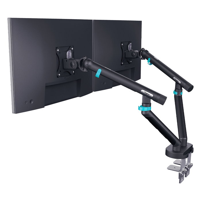 Digitus Soporte de dos monitores, soporte doble para pantallas de 35", capacidad 2x 10 kg