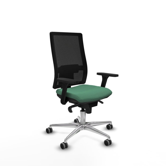 PIQUERAS Y CRESPO Silla de oficina Horna con mecanismo Sincro Verde esmeralda PIQUERAS Y CRESPO Silla de oficina Horna con mecanismo Sincro Verde esmeralda
