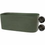Garden Id Jardinera con reserva de agua Respect Verdigris 50 x 17 cm