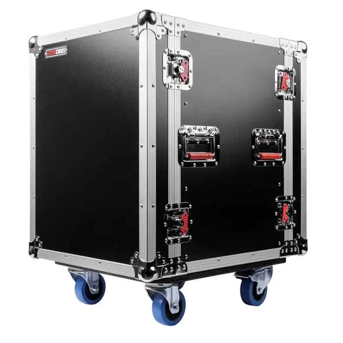 Gator Estuche de rack para audio de 14U con ruedas - Negro Gator Estuche de rack para audio de 14U con ruedas - Negro