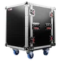 Gator Estuche de rack para audio de 14U con ruedas - Negro
