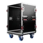 Gator Estuche de rack para audio de 14U con ruedas - Negro