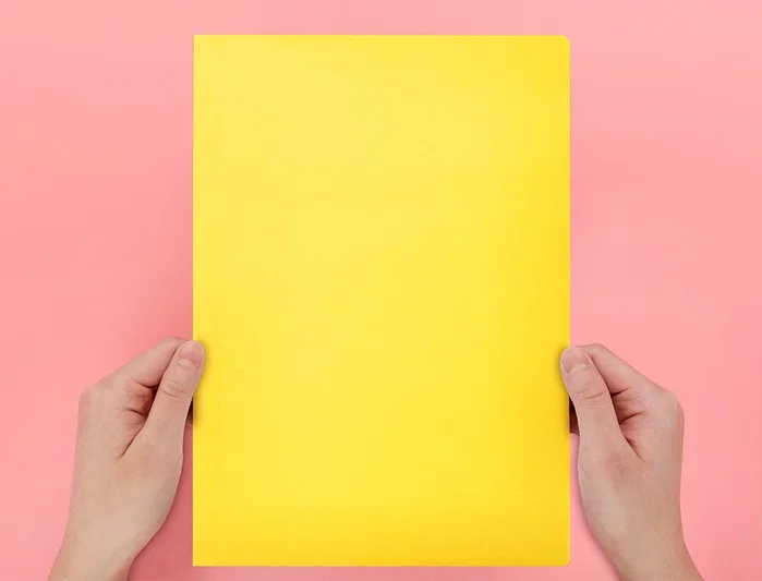 Liderpapel Subcarpeta DIN A4 Amarillo Intenso 180g/m2