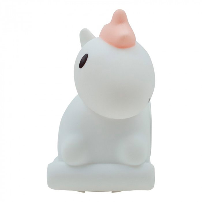 Mary´S Lámpara nocturna LED RGB unicornio mecedora con despertador y ruido blanco
