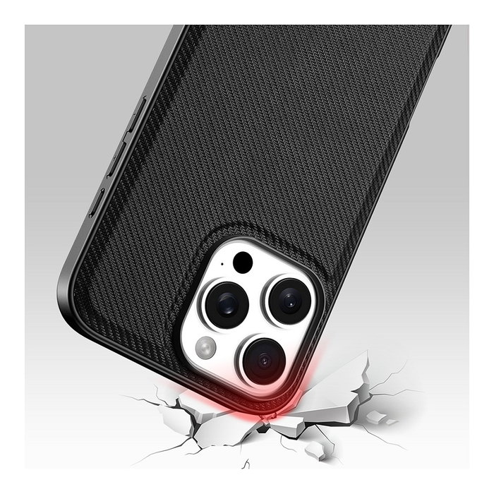 Nevox StyleShell Nylo para iPhone 16 Pro, schwarz