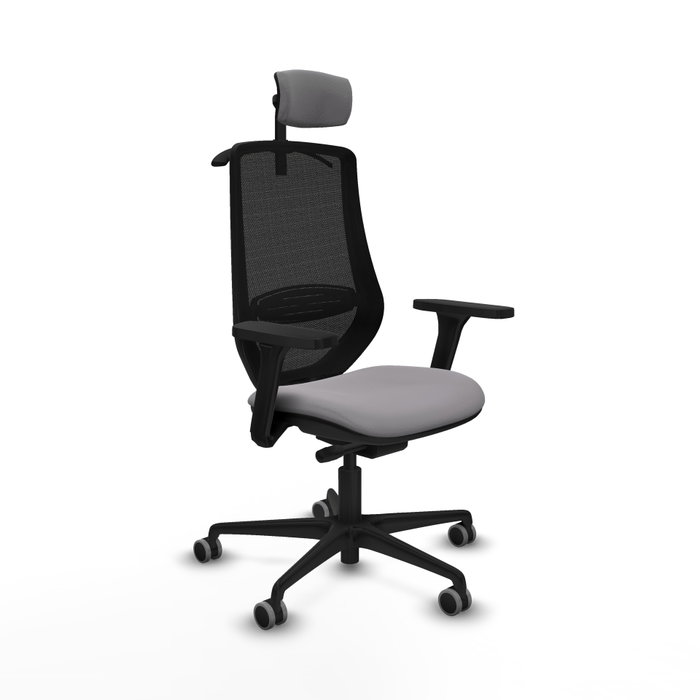 PIQUERAS Y CRESPO Silla de oficina Mardos con mecanismo Sincro/Traslack, Gris y Negro PIQUERAS Y CRESPO Silla de oficina Mardos con mecanismo Sincro/Traslack, Gris y Negro