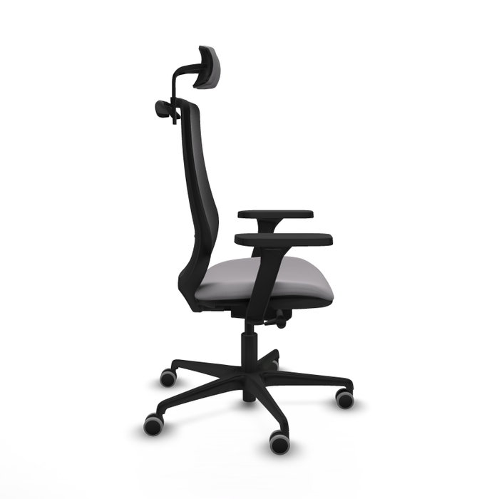 PIQUERAS Y CRESPO Silla de oficina Mardos con mecanismo Sincro/Traslack, Gris y Negro PIQUERAS Y CRESPO Silla de oficina Mardos con mecanismo Sincro/Traslack, Gris y Negro