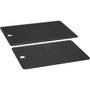 Zwilling Juego de 2 Tablas de Cortar Antibacterianas TPU Negro