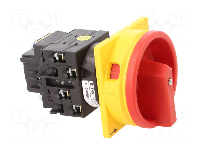 EATON ELECTRIC Interruptor de levas principal T0-2-8900/EA/SVB 20A OFF-ON EATON ELECTRIC Interruptor de levas principal T0-2-8900/EA/SVB 20A OFF-ON