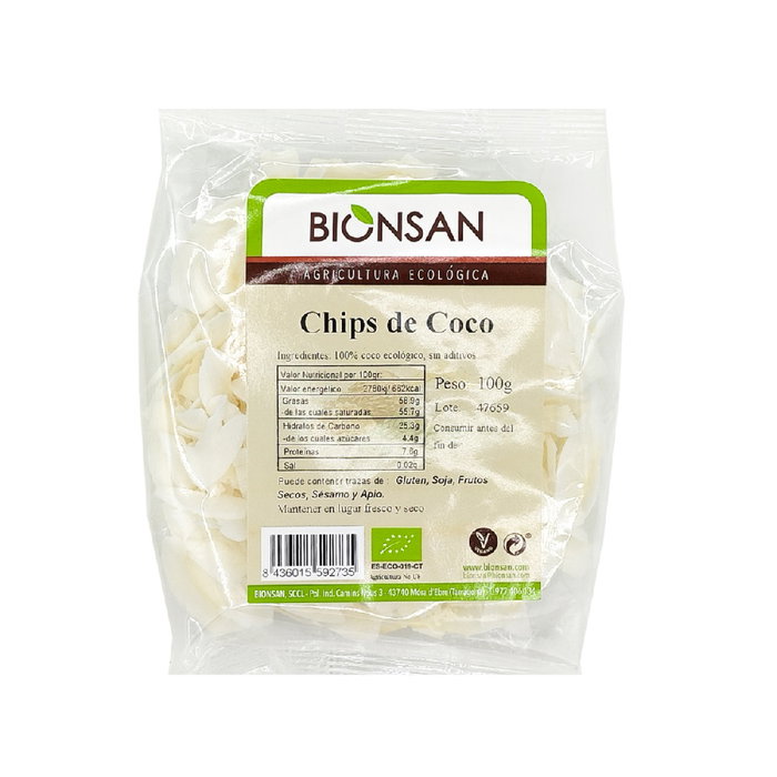 BIONSAN Chips Coco Ecológico 100 g