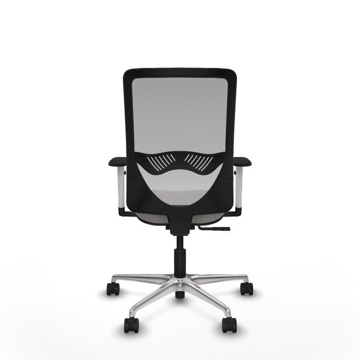 PIQUERAS Y CRESPO Silla de oficina Zulema Blanco y Gris PIQUERAS Y CRESPO Silla de oficina Zulema Blanco y Gris
