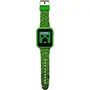 KIDS LICENSING Reloj inteligente oficial Minecraft con cámara selfie, grabadora de voz, alarma, cronómetro y calculadora para niños +3 años 12x8x8cm