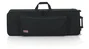 Gator Estuche ligero para teclado de 61 notas slim, negro