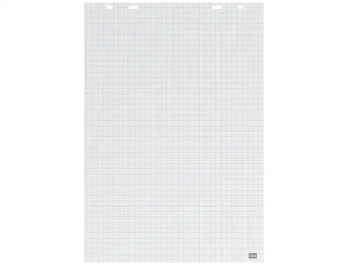 NOBO Bloc de pizarra 650x955 mm cuadriculado 20 hojas