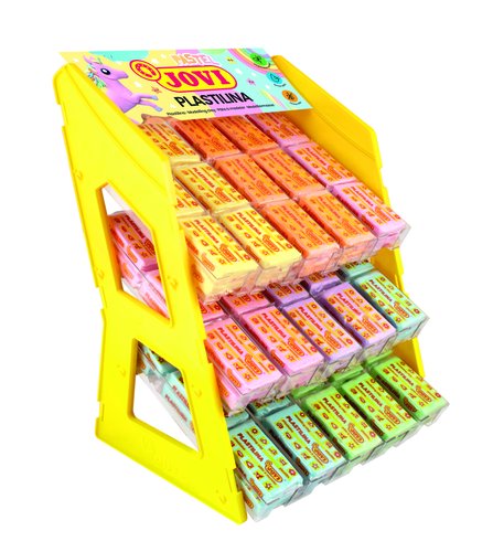 Plastilina Jovi 70 Pastilla 50 Gr. Surtido Colores Pastel Expositor De 180 Plastilina Jovi 70 Pastilla 50 Gr. Surtido Colores Pastel Expositor De 180