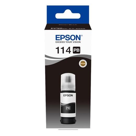 Epson Botella de Tinta T114 Negro Photo 70 ml