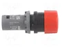 ABB Interruptor de Emergencia Rojo NC de 2 Posiciones