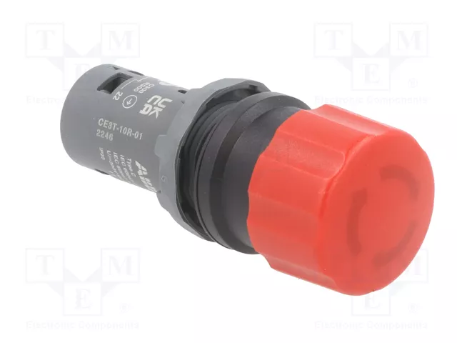 ABB Interruptor de Emergencia Rojo NC de 2 Posiciones