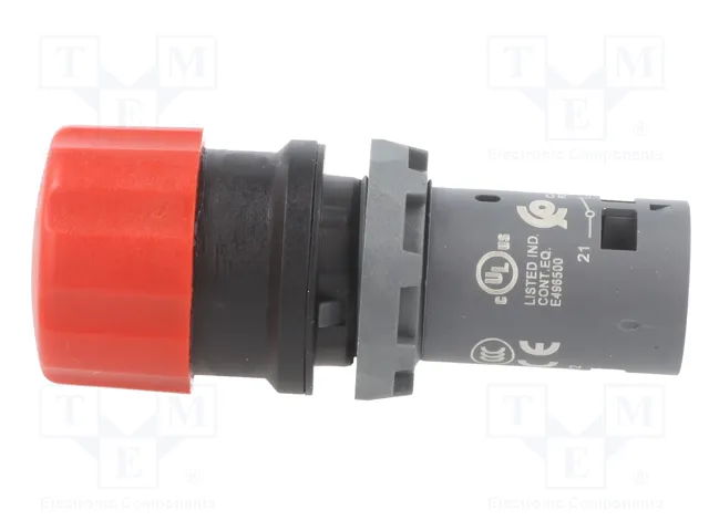 ABB Interruptor de Emergencia Rojo NC de 2 Posiciones